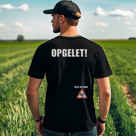 AGRIFANS® Dode Hoek - Heren T-shirt - S