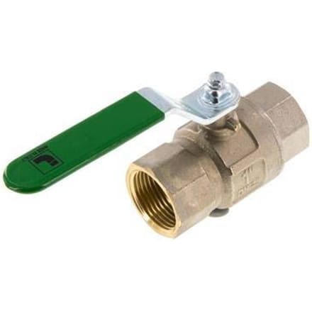 Rp 1 inch Drinkwater 2-Weg Messing Kogelkraan - BL2BC-M-DW-100