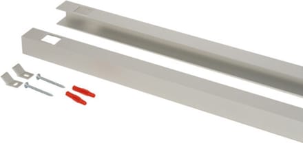 set ophangprofielen voor spiegels tot 17,5kg