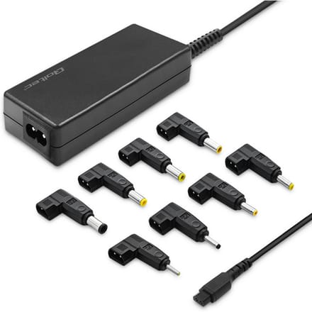 Qoltec Universele Laptop Voeding 45W |   Automatisch |   Multiplug |   8 Stekkers |   Stroomkabel