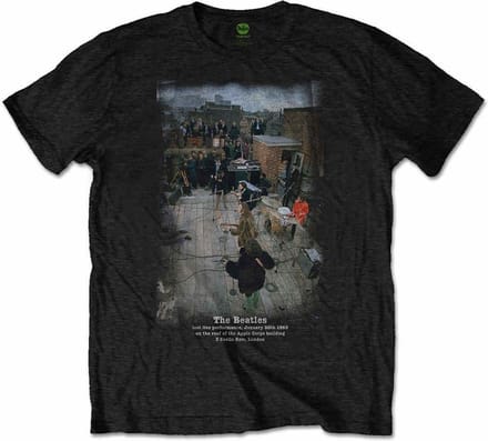 The Beatles - 3 Savile Row Heren T-shirt - M - Zwart