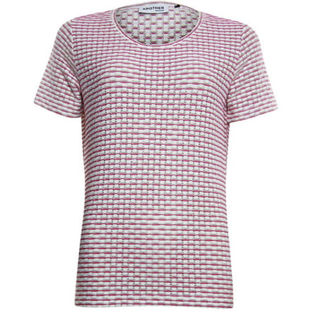 Another Woman top 312115-Pink offwhite
