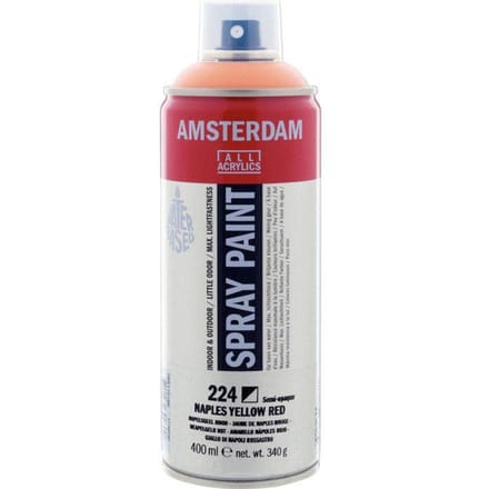 Spraypaint - 224 Napelsgeel Rood - Amsterdam - 400 ml
