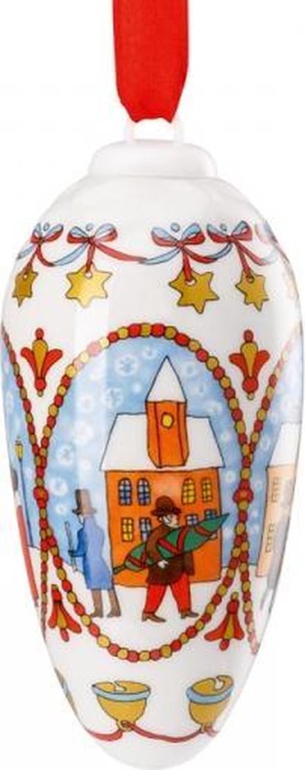 Hutschenreuther Kerstpegel 2019 kerstmarkt porselein