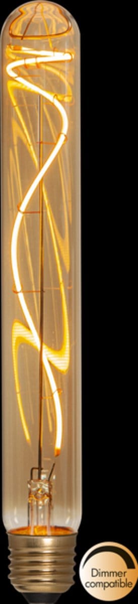 Staaflamp - E27 - 4W - Super Warm Wit <2200K - Dimbaar - Filament - Amber
