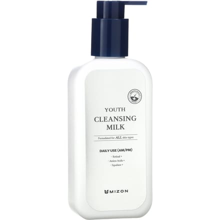 Mizon, Youth Cleansing Milk, 6.76 fl oz (200 ml) white