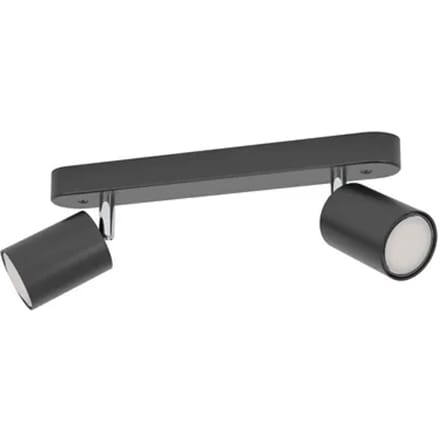 EGLO Reciso-E Spot - Plafondspot - GU10 - 30 cm - Zwart