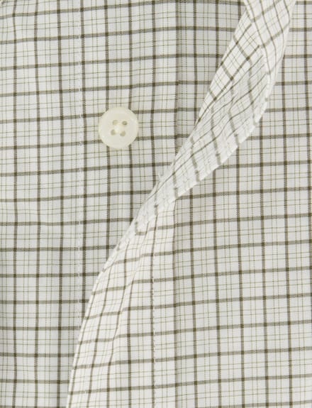 Casual overhemd Gant Regular Fit groen button-down boord