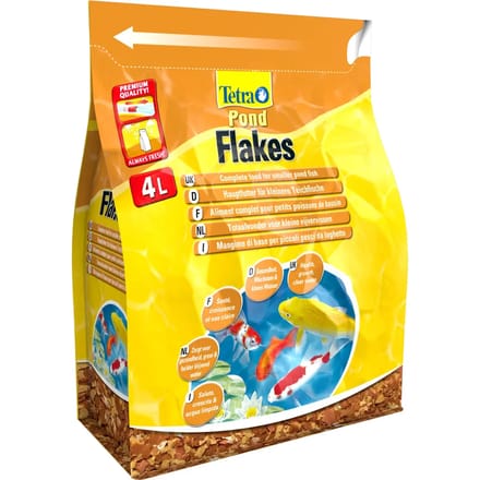TetraPond vijvervissenvoer Flakes - 4 L