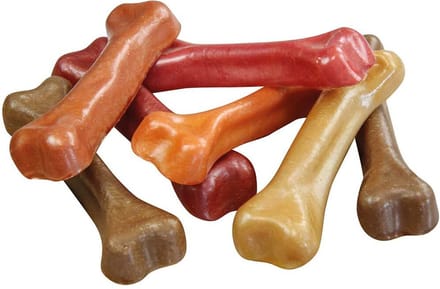 Plutos Chorizo Kauwbot - Maat M - 6 stuks - Extra hard - 100% natuurlijke ingrediënten -
