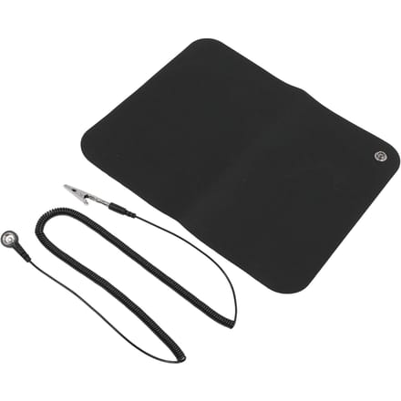 Aardingsmuismat Computeronderdelen Aardingsmat Verminder Statische Elektriciteit 25x30cm black