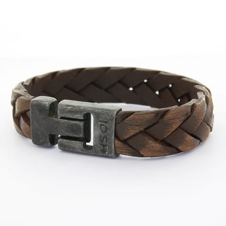 Josh-24903-Armband-Bruin-Heren-21,5cm