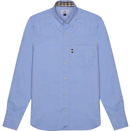 Shirt Man Aquascutum A005 sh001 08 L.blu