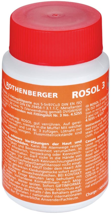 ROTHENBERGER Soldeerpasta ROSOL 3, 250g - 45225