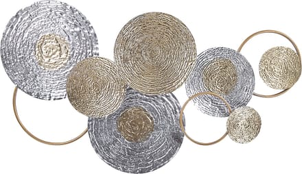 VANADIUM - Wanddecoratie - Zilver - IJzer