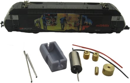 micromotor NM013C N ombouwset voor Minitrix SBB Re 460 BLS Re 465