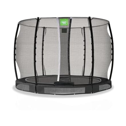 EXIT Allure Classic Trampoline ø305cm - Inground - Ingraaftrampoline - Rond - Voor Kinderen - Zwart