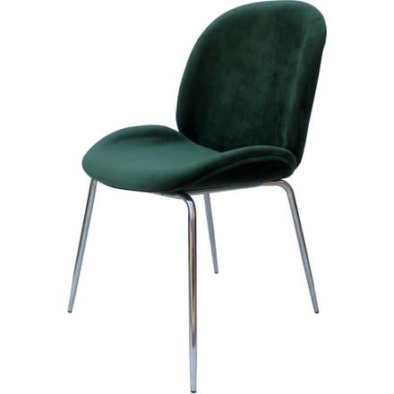 Set van 2 eetkamerstoelen Charles velvet | Underbar