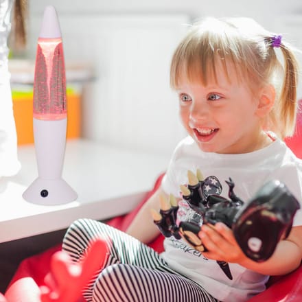Näve LED lavalamp Tornado