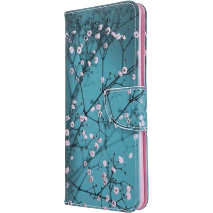 Comfycase Samsung Galaxy S20 Ultra Bookcase Hoesje Bloesem Meerkleurig