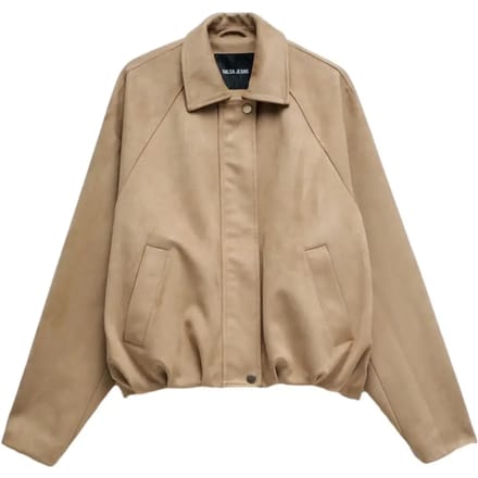 Dames bomber Salsa Jeans Suede Effect