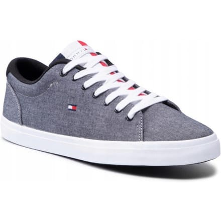 Tommy Hilfiger herenschoenen Essential Chambray Vulcanized FM0FM03472-BDS 43 gray