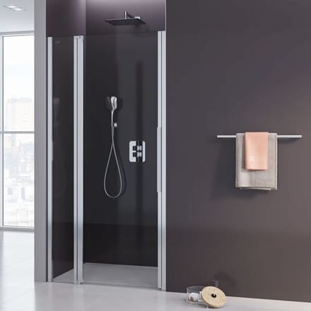 Kronenbach Tube swing door NPFA with fixed element for niche 80 cm left KB00308K020SP9