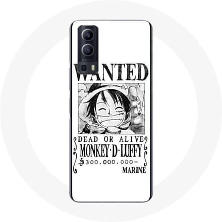 Coque Vivo Y72 Luffy One Piece Manga onderzoeksposter Wit wit