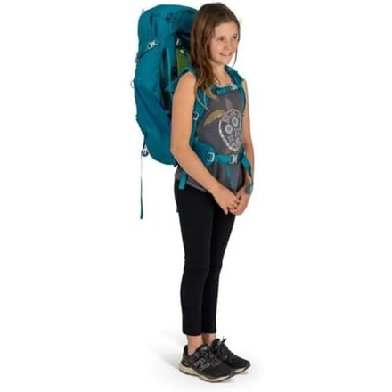 Osprey Ace 38 Rugzak Jeugd (8-15 jaar) (Maat - OS, Kleur - Blue Spikemoss/Deep Peyto)