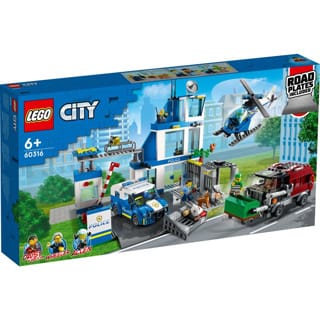 LEGO 60316 City Politiebureau Helikopter Speelgoed Set