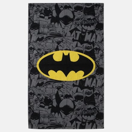 Batman strandlaken - 140 x 70 cm. - Bat-Man handdoek - 100% katoen