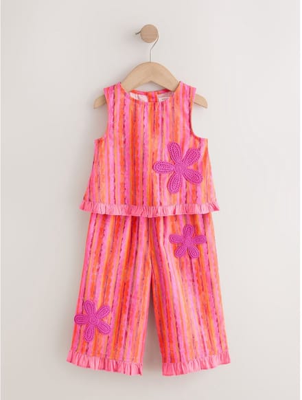 Next - Meisjes - Set van top en broek - Roze