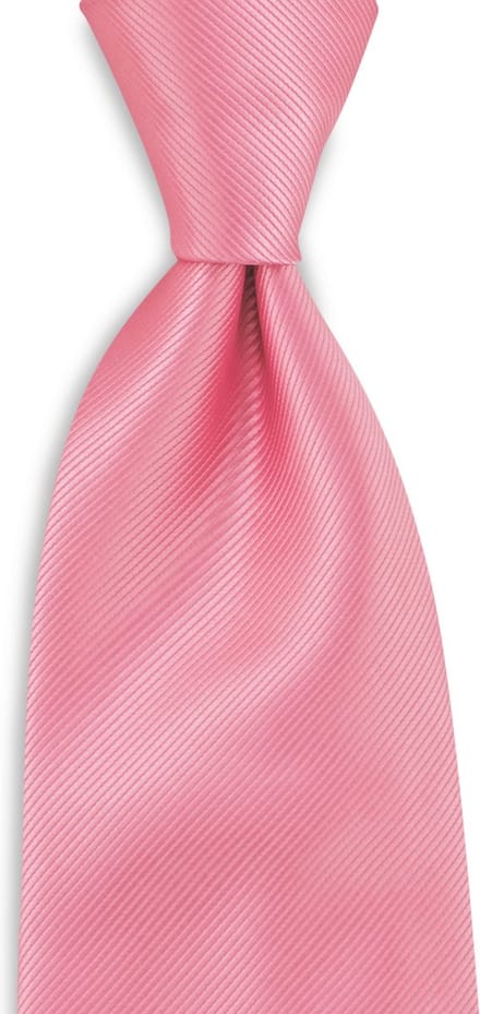JB Collection - Stropdassen - stropdas roze repp - roze