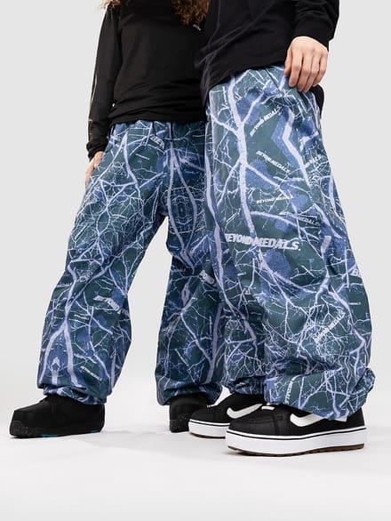 Beyond Medals Park Ripstop Broek blauw
