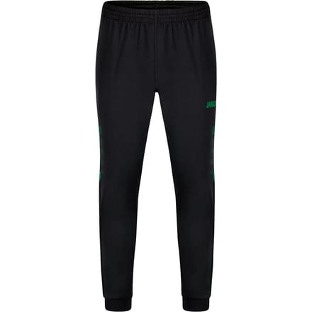 Jako Challenge Polyesterbroek Dames - Zwart / Sportgroen | Maat: 42