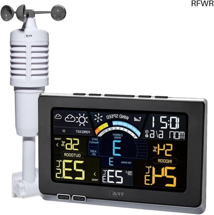 Weerstation Binnen en Buiten - Hygrometer Draadloos - Luchtvochtigheidsmeter - sensor set
