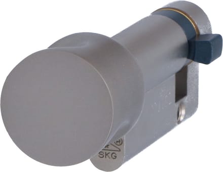 2 stuks - S2 halve knopcilinder K50/10