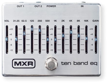 MXR M108S Ten Band EQ - Equalizer voor gitaren