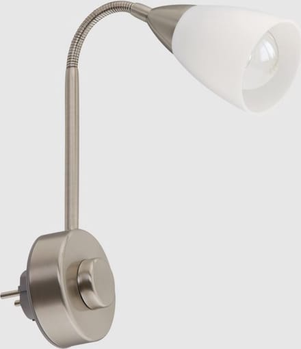 Briloner Fiche Wandlamp E14 25 W Nikkel (mat)