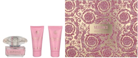 Versace - Bright Crystal Eau de Toilette 50 ml + Body Lotion 50 ml + Shower Gel 50 ml - Geschenkset Dames