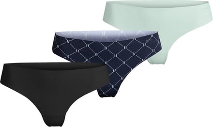 3-pack dames strings - Tennis Net - Naadloze dames strings - Microfiber - 36