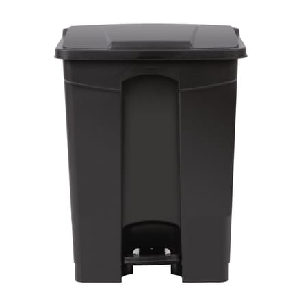 Jantex Keuken Pedaalemmer Zwart 65ltr - CW723