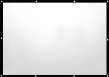 Projectiescherm - Beamerdoek Beeldscherm - Thuisbioscoop Presentaties - Gemotoriseerd Instelbaar - 84 inch - Grijs