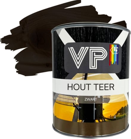VP Platina Houtteer 20 liter Zwart Mengkleur