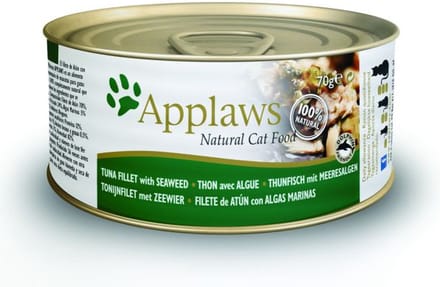 Applaws Cat - Tuna Fillet & Seaweed - 24 x 70 g