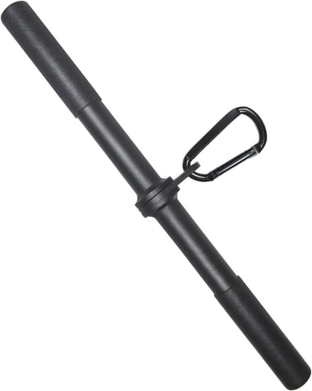 Rotating Straight Rod Cable Gym Attachments - Multi Gym Pull Down Handles