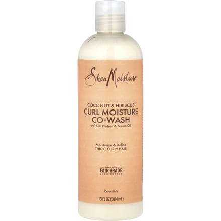 SheaMoisture, Curl Moisture Co-Wash, Coconut & Hibiscus, 12 fl oz (354 ml) beige