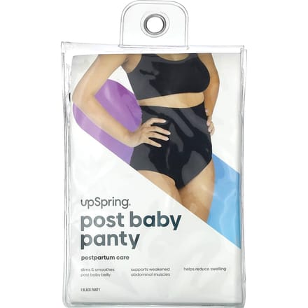 UpSpring, Culottes post-partum, grand/très grand, noir, 1 culotte black