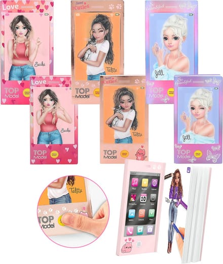 Depesche - TOPModel mini kleurboek met geluid - 1 stuk