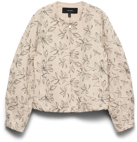 Vero Moda Jas Vmbetty Short Jacket 10347272 Cement Dames Maat - S